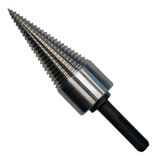 ŠNEK 32 mm na štiepanie dreva, KUŽEL, VŔTAČKA PRE VŔTAČKU SDS