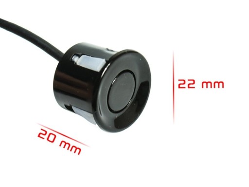 PARKOVACÍ SENZOR AMiO ČIERNA 22MM