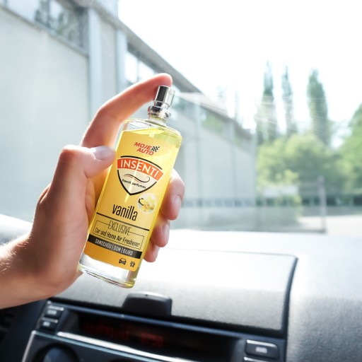 MY AUTO CLEAN AIR NAVY OSVIEŽOVAČ KLIMATIZÁCIE VANILKA + VONNÝ SPREJ