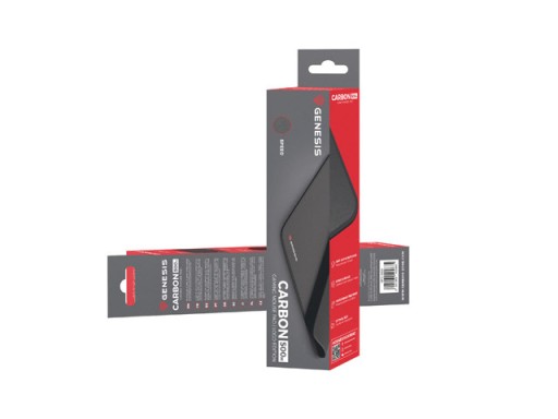 Podložka pod myš GENESIS Carbon 500 M Logo 300x250 mm