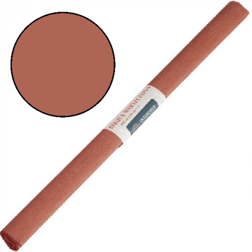 CRIPPED vreckový papier do školy 50CM 2M HNEDÝ PRETLAČ