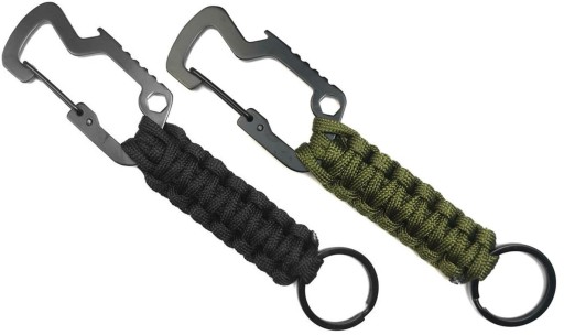 TAKTICKÁ KARABÍNA PARACORD SURVIVAL KEYRING