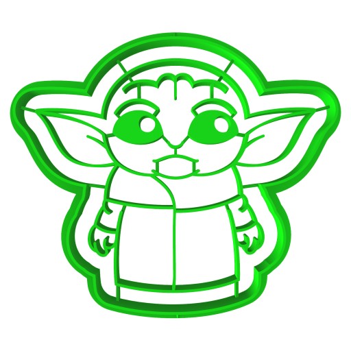 Vykrajovač na sušienky Baby Yoda Star Wars