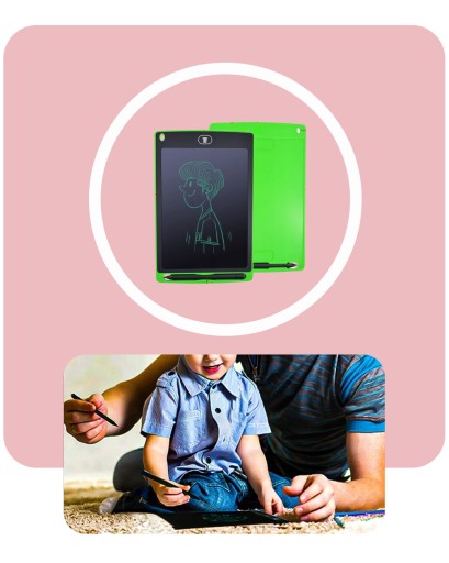 GRAFICKÝ TABLET NA KRESLENIE, MANUÁL, TABUĽKA LCD PRE DETI, DARČEK