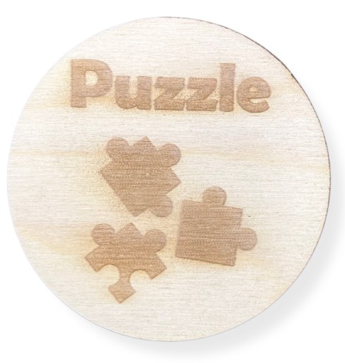 DREVENÝ TANIEK PUZZZLE TANIEK PRE ZÁSUVKOVÚ SKRIŇU TANIERE