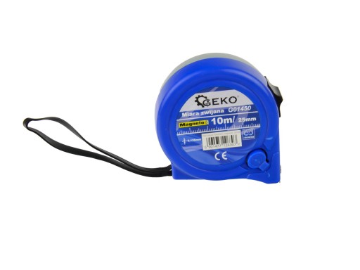 Zvinovacia páska 10mx25mm s magnetom GEKO G01450