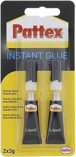 PATTEX OKAMŽITÉ LEPIDLO SILNÉ TRANSPARENTNÉ 2x3g