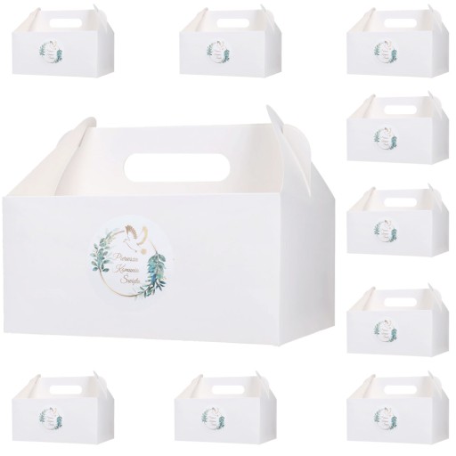 Cake Box Ďakujeme za hostí na prijímanie