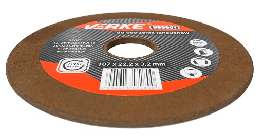 ELEKTRICKÁ BRÚSKA KOTÚČ NA BRÚSENIE REŤAZE 107x22,2x3,2mm