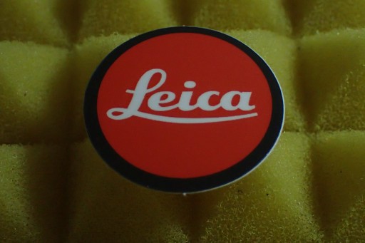 NÁLEPKA LEICA NÁLEPKA 3 x 3 cm