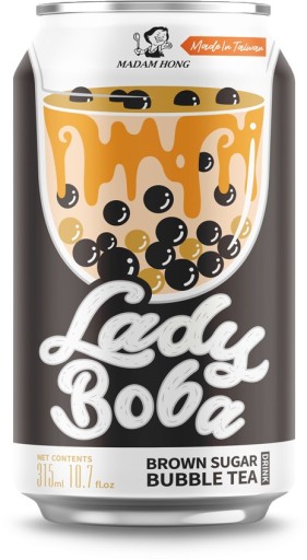 Lady Boba Bubble Tea Hnedý cukor