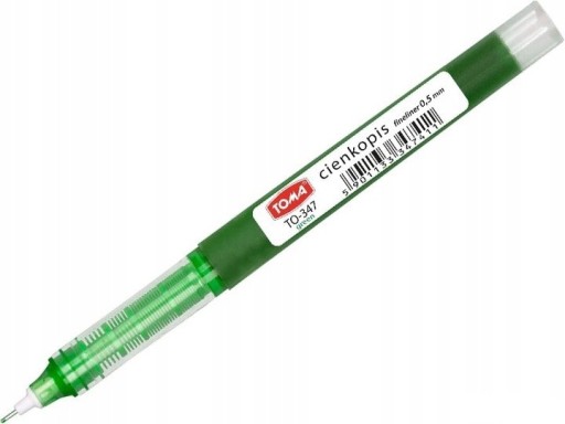 TOMA KAPILÁRNY KONCOVÝ PENTER 0,5MM DO-347 ZELENÝ