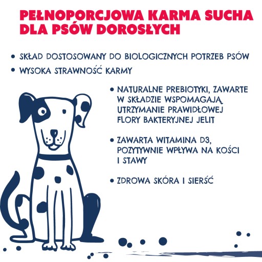 TEO suché krmivo pre psov hovädzie mäso 2,7 kg