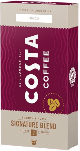 Kapsule pre Nespresso Costa Lungo Signature 10 ks