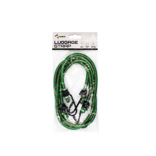 ELASTICKÉ LINKY S HÁČKAMI 2x 80cm 7N/7KG CARLIBX STRONG TUV QUALITY