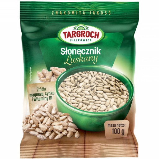 Lúpané slnečnicové semienka, lúpané 100 g Tarpeas