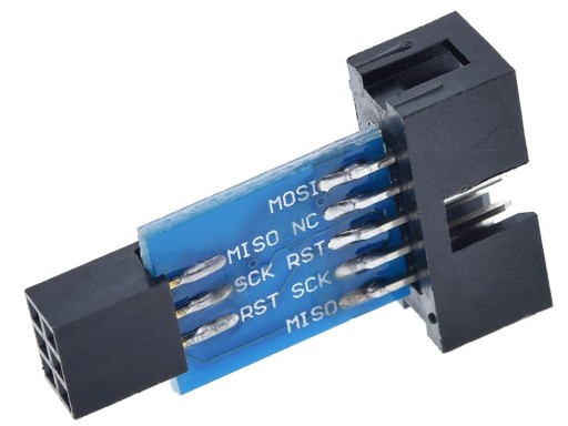 076 USBAsp 6-10pinový adaptér Arduino
