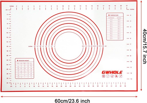 SILIKÓNOVÁ DOSKA KOHOŽ VEĽKÁ VÝPLŇ XXL 60x40