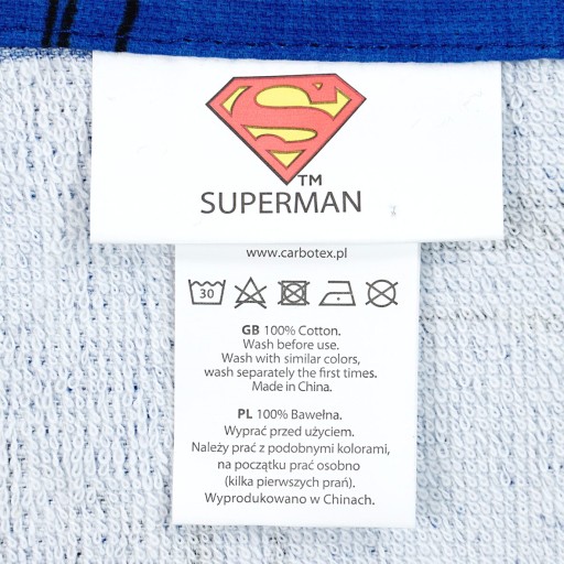 Uterák do škôlky 30x50 Superman