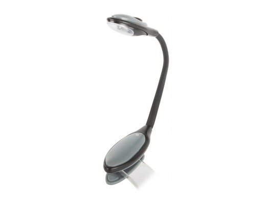 Flexibilná LED lampa s klipom na čítanie kníh