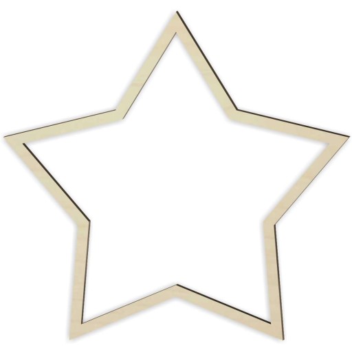 Drevený prívesok Prsteň lapač snov HVIEZDA hviezda preglejka šírka 29cm