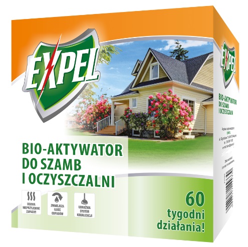 EXPEL Bioaktivátor pre septiky a čističky odpadových vôd 500g