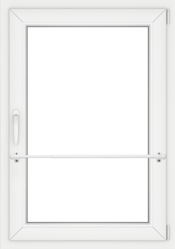 Mini nastaviteľná záclonová tyč Zazdrostka Zazdroska DAVI 40-60 cm