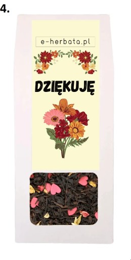 Chutný čaj ako darček v krabičke - tanec lásky 50g