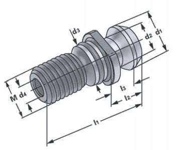 SK40 DIN69871 54mm CNC hrot na odstránenie hríbovej hlavy