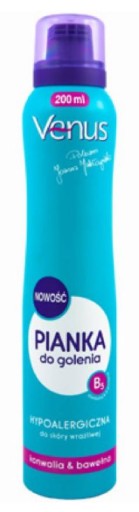 Venus LILY OF THE VALLEY & COTTON Pena na holenie 200 ml