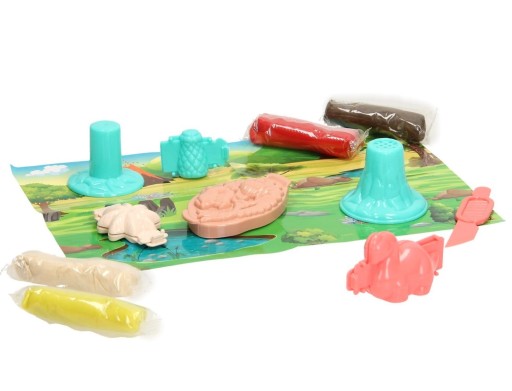 PLASTOVÉ PASTA DINOSAURY + DOPLNKY