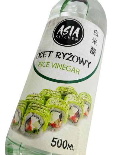 Biely ryžový ocot na sushi, šaláty, marinády 500 ml
