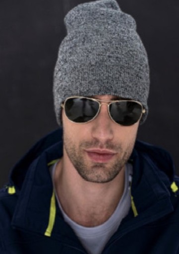 DVOJITÝ ZIMNÝ KLOBÚK S PEPOROU A SOĽOU unisex ARCTIC Promostars R. UNI
