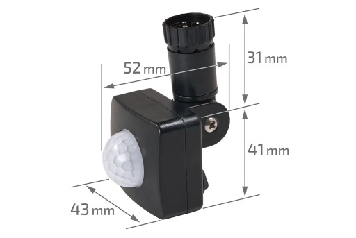 PRÍDAVNÝ PIR SNÍMAČ POHYBU PRE CUDI LED SVETLOMETY