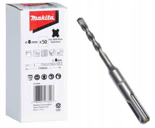 VRTÁK DO BETÓNU SDS+ 8x110MM MAKITA