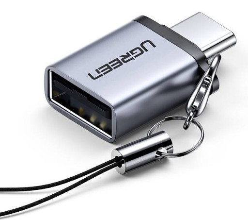 Adaptér USB typu C na USB 3.0 UGREEN US270 sivý