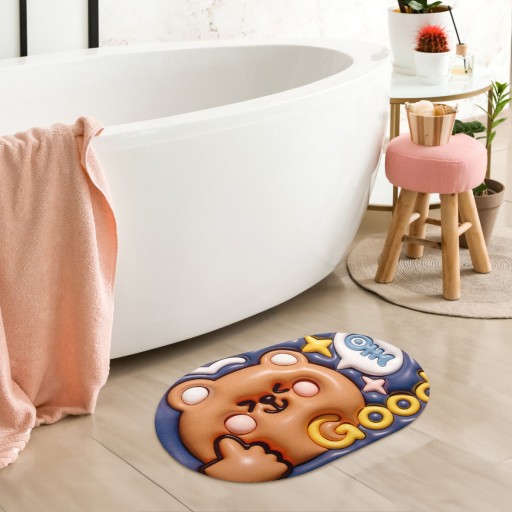 3D protišmyková absorpčná podložka do kúpeľne Magic 11