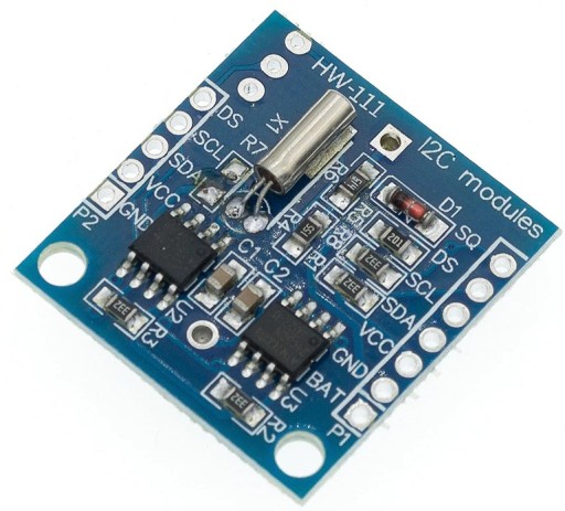 I2C RTC časový modul DS1307 AT24C32 ARDUINO