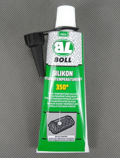 BOLL - VYSOKOTEPLOTNÝ SILIKÓN ČIERNY - 80ML