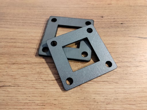 Montážny list - montážna značka 60x40x3 mm
