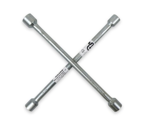 KĽÚČ NA KOLESY 17X19X21X23 SILVERTOOLS CROSS CROSS