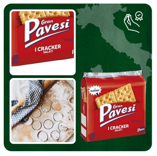 Gran Pavesi Cracker krekry so soľou 560g