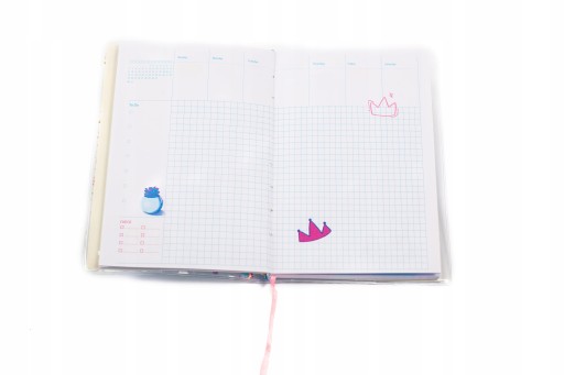 DEKORATÍVNY ZÁPISNÍK DIÁR Unicorn Rôzne vzory