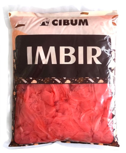 MARINOVANÝ RUŽOVÝ ZÁZVOR 1,5kg - na SUSHI - CIBUM