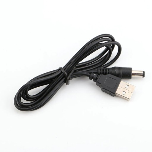 NAPÁJACÍ KÁBEL USB NABÍJAČKA DC 5,5 mm 5V