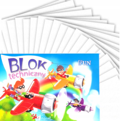 Zábavný technický blok A4 -10