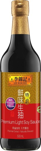 Prémiová svetlá sójová omáčka 500ml - Lee Kum Kee