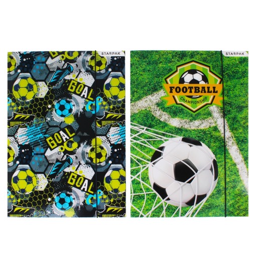 Skladačka STARPAK A4 s futbalovou gumou
