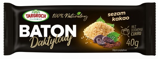 Datľová tyčinka so sezamom a kakaom 40g Targroch