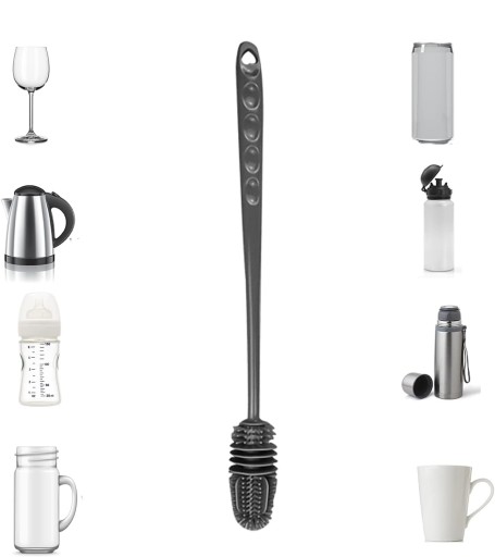 SILIKÓNOVÁ FĽAŠA UMÝVACIA KEFKA umývačka čistič GLASSES BRUSH